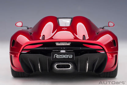 AutoArt Koenigsegg Regera - Candy Red 1:18 Modell - Artexio