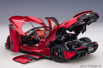 AutoArt Koenigsegg Regera - Candy Red 1:18 Modell - Artexio