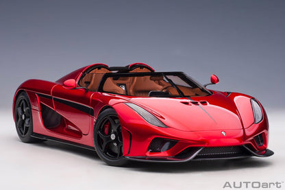 AutoArt Koenigsegg Regera - Candy Red 1:18 Modell - Artexio