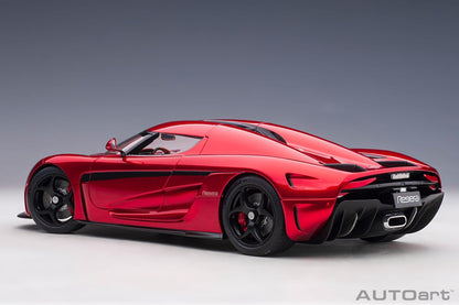 AutoArt Koenigsegg Regera - Candy Red 1:18 Modell - Artexio