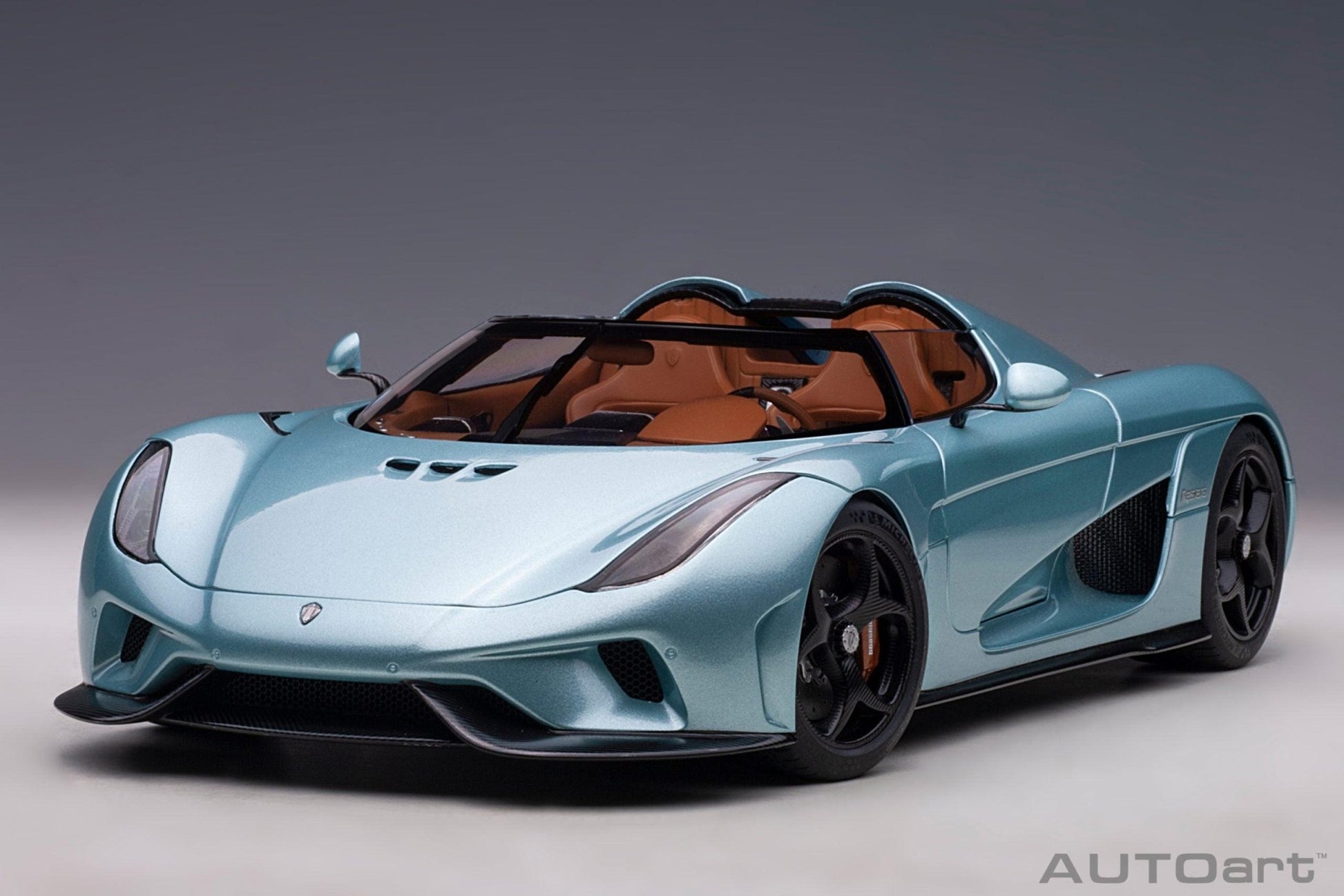 AutoArt Koenigsegg Regera - Horizon Blue 1:18 Modell - Artexio