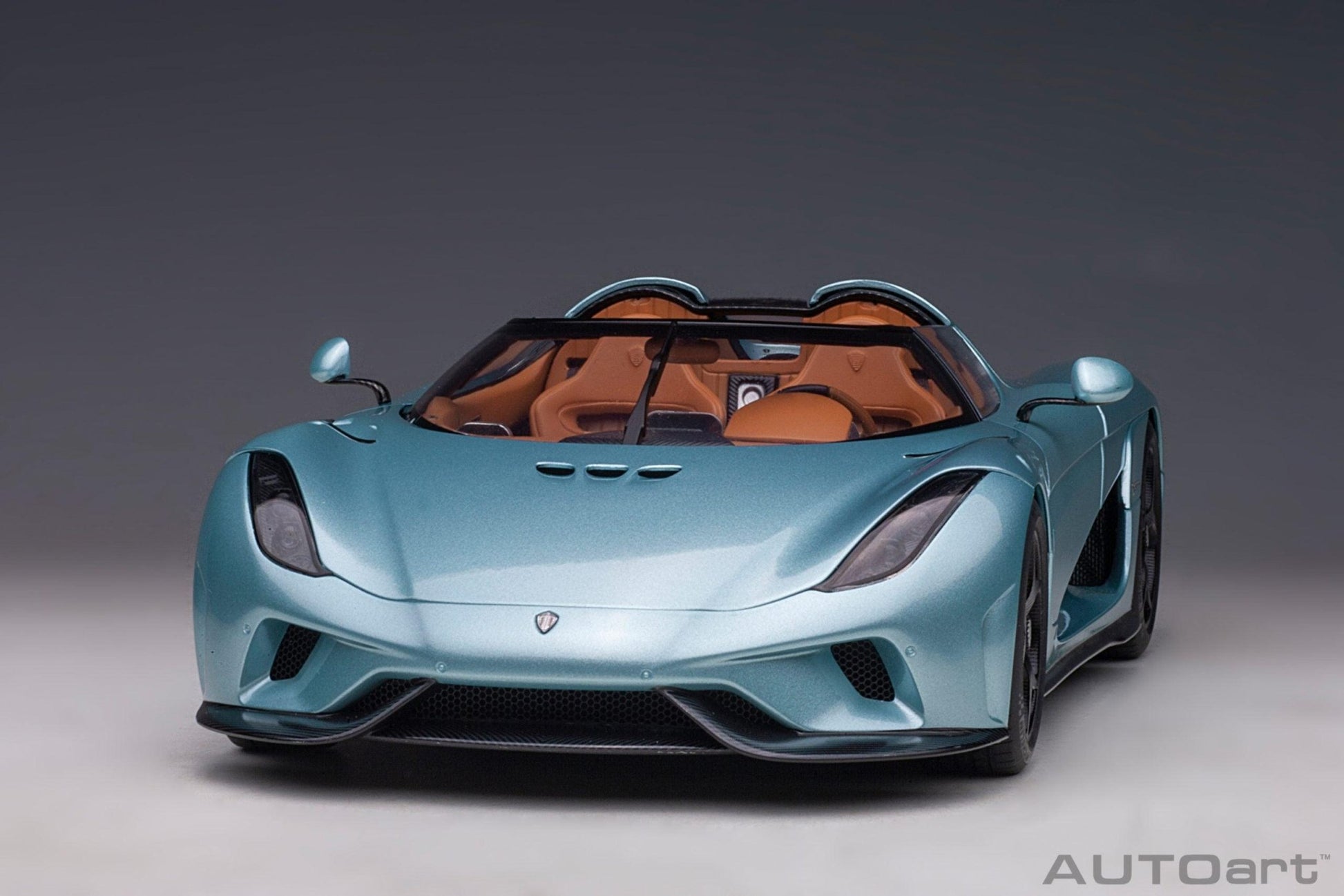 AutoArt Koenigsegg Regera - Horizon Blue 1:18 Modell - Artexio