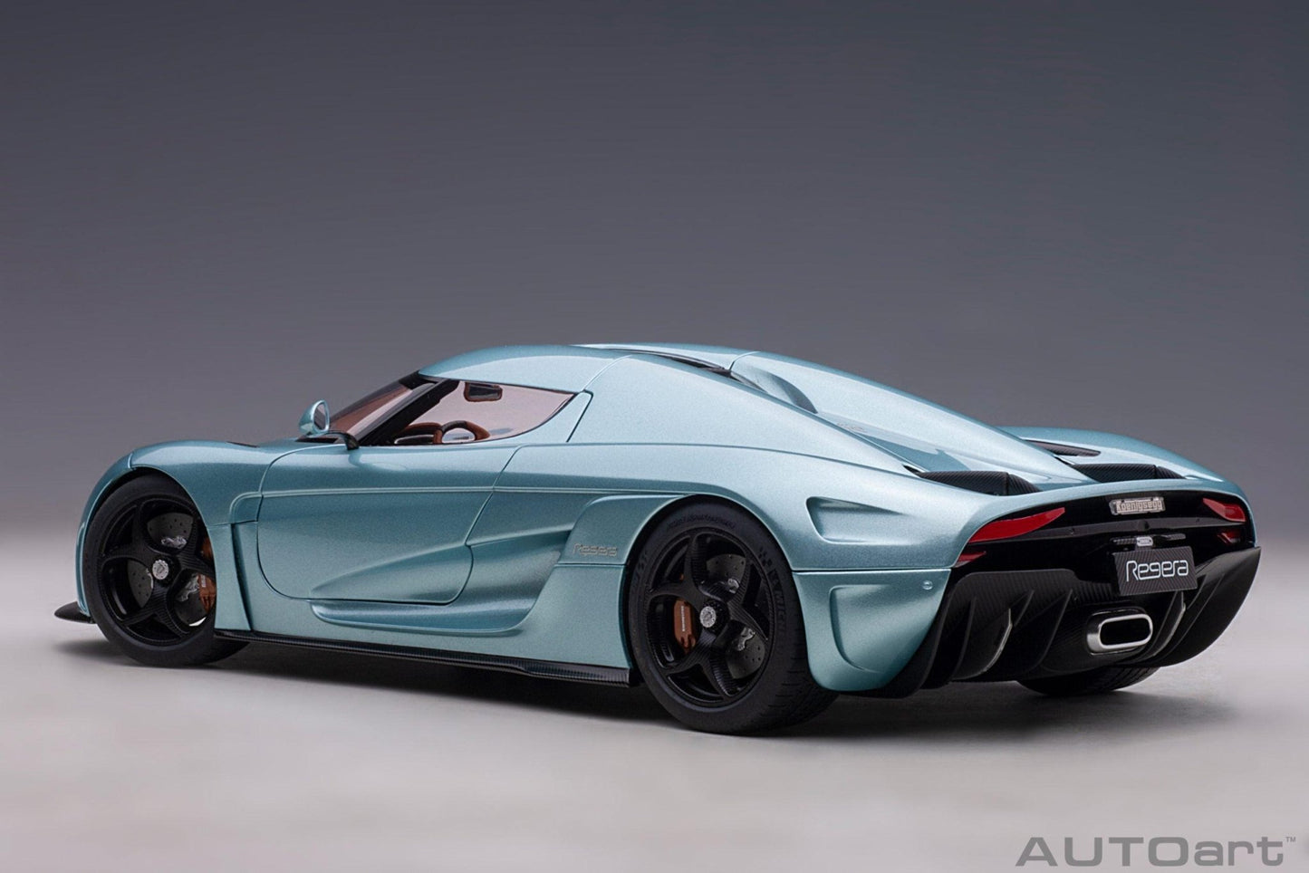 AutoArt Koenigsegg Regera - Horizon Blue 1:18 Modell - Artexio