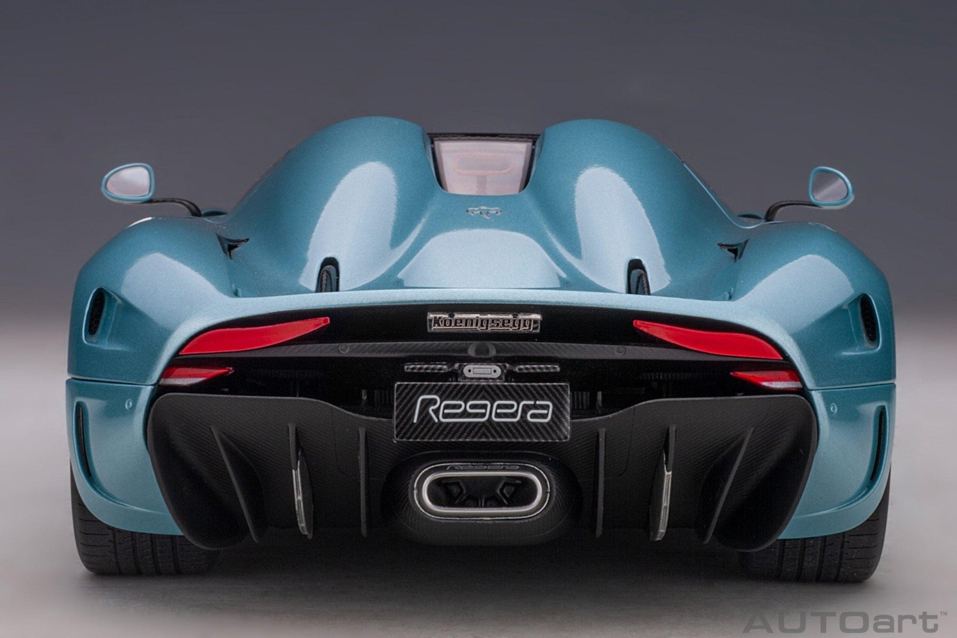 AutoArt Koenigsegg Regera - Horizon Blue 1:18 Modell - Artexio