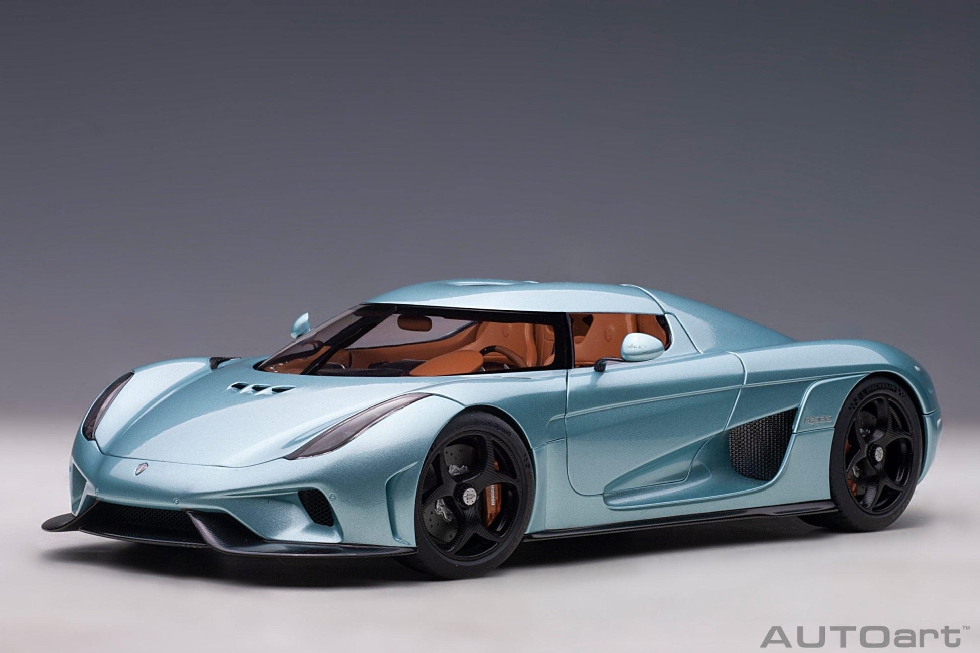 AutoArt Koenigsegg Regera - Horizon Blue 1:18 Modell - Artexio