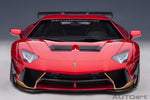 AutoArt Lamborghini Aventador Liberty Walk LB - Works - Hyper Red with Gold accents 1:18 Modell