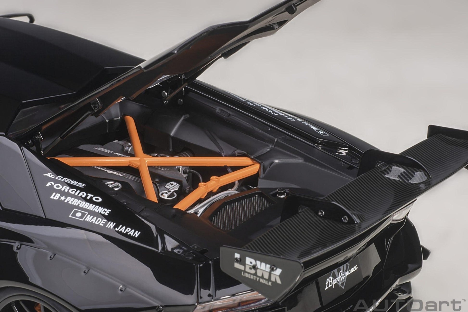 AutoArt Lamborghini Aventador Liberty Walk LB - Works Limited Edition - LBWK Livery 1:18 Modell - Artexio