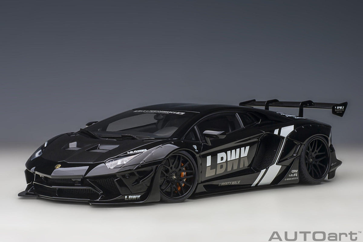 AutoArt Lamborghini Aventador Liberty Walk LB-Works Limited Edition - LBWK Livery 1:18 Modell