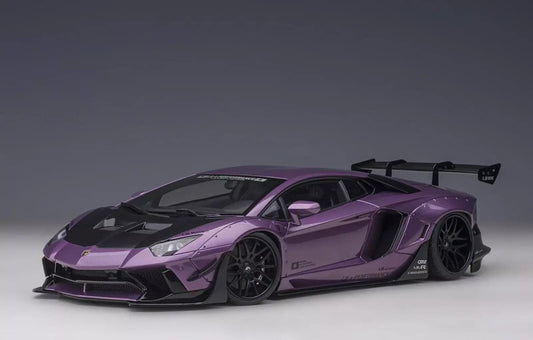 AutoArt Lamborghini Aventador Liberty Walk LB - Works Limited Edition - Viola SE30 1:18 Modell