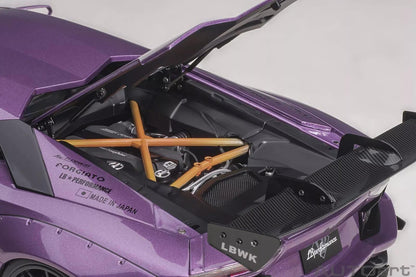 AutoArt Lamborghini Aventador Liberty Walk LB - Works Limited Edition - Viola SE30 1:18 Modell
