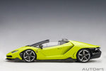 AutoArt Lamborghini Centenario Roadster - Verde Scandal/Solid Light Green 1:18 model