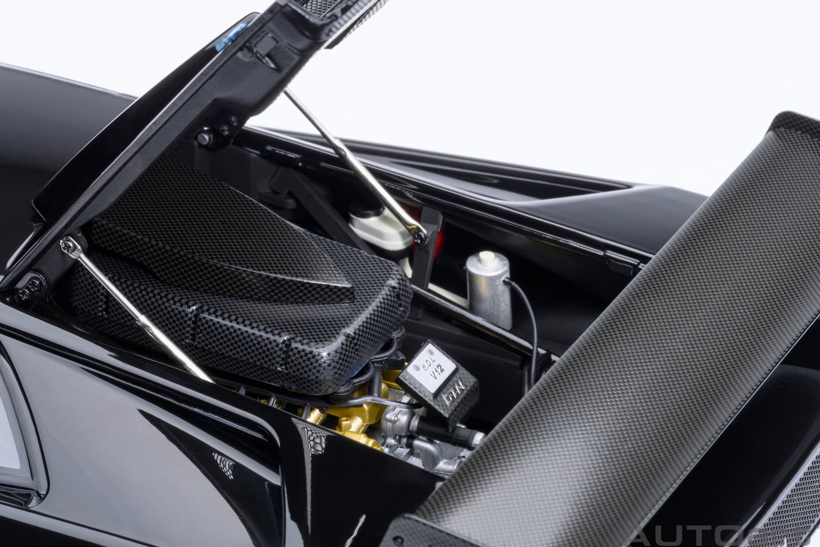 AutoArt Lamborghini Diablo GTR (Deep Black) 1:18 Modell