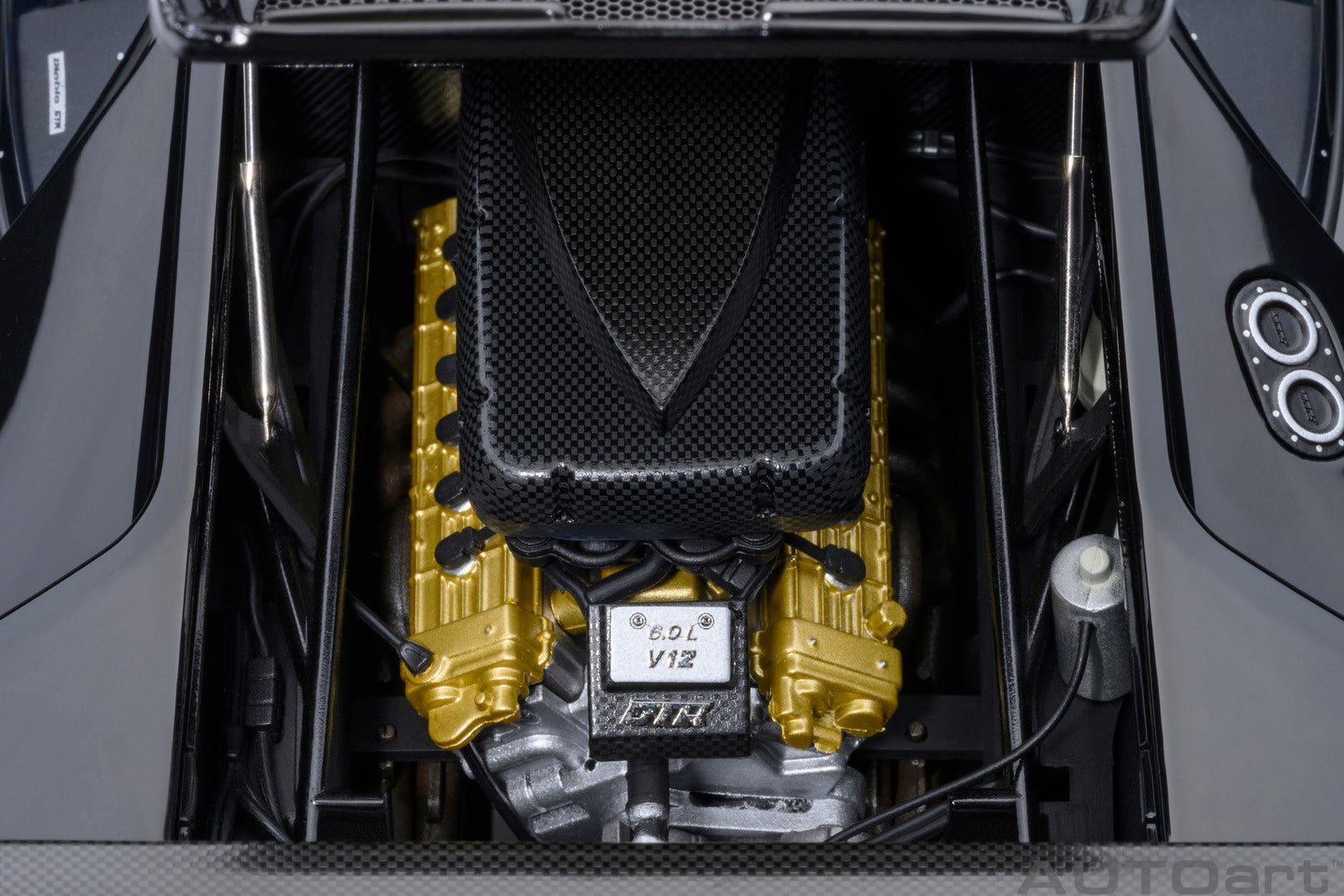 AutoArt Lamborghini Diablo GTR (Deep Black) 1:18 Modell