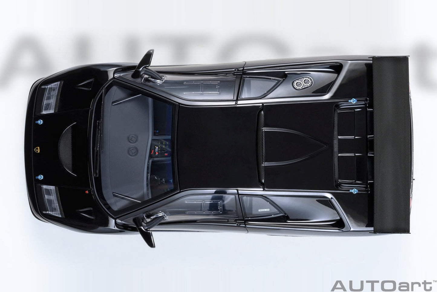 AutoArt Lamborghini Diablo GTR (Deep Black) 1:18 Modell