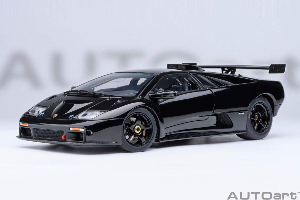 AutoArt Lamborghini Diablo GTR (Deep Black) 1:18 model