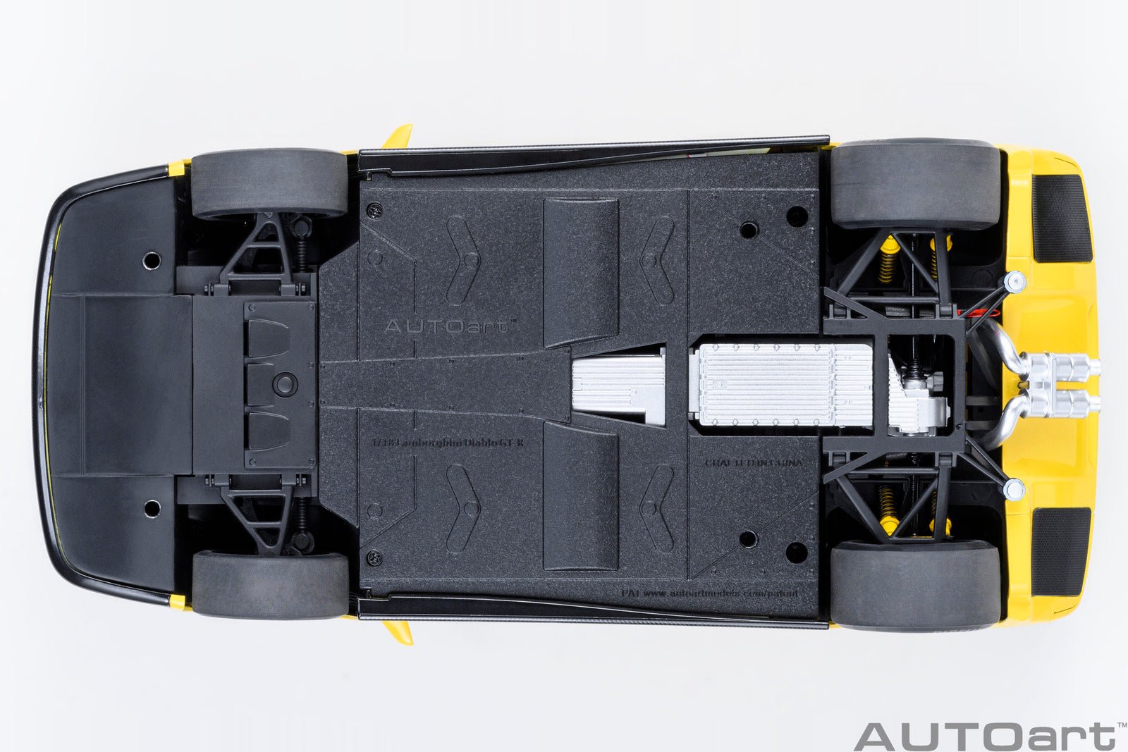 AutoArt Lamborghini Diablo GTR (Superfly Yellow) 1:18 Modell