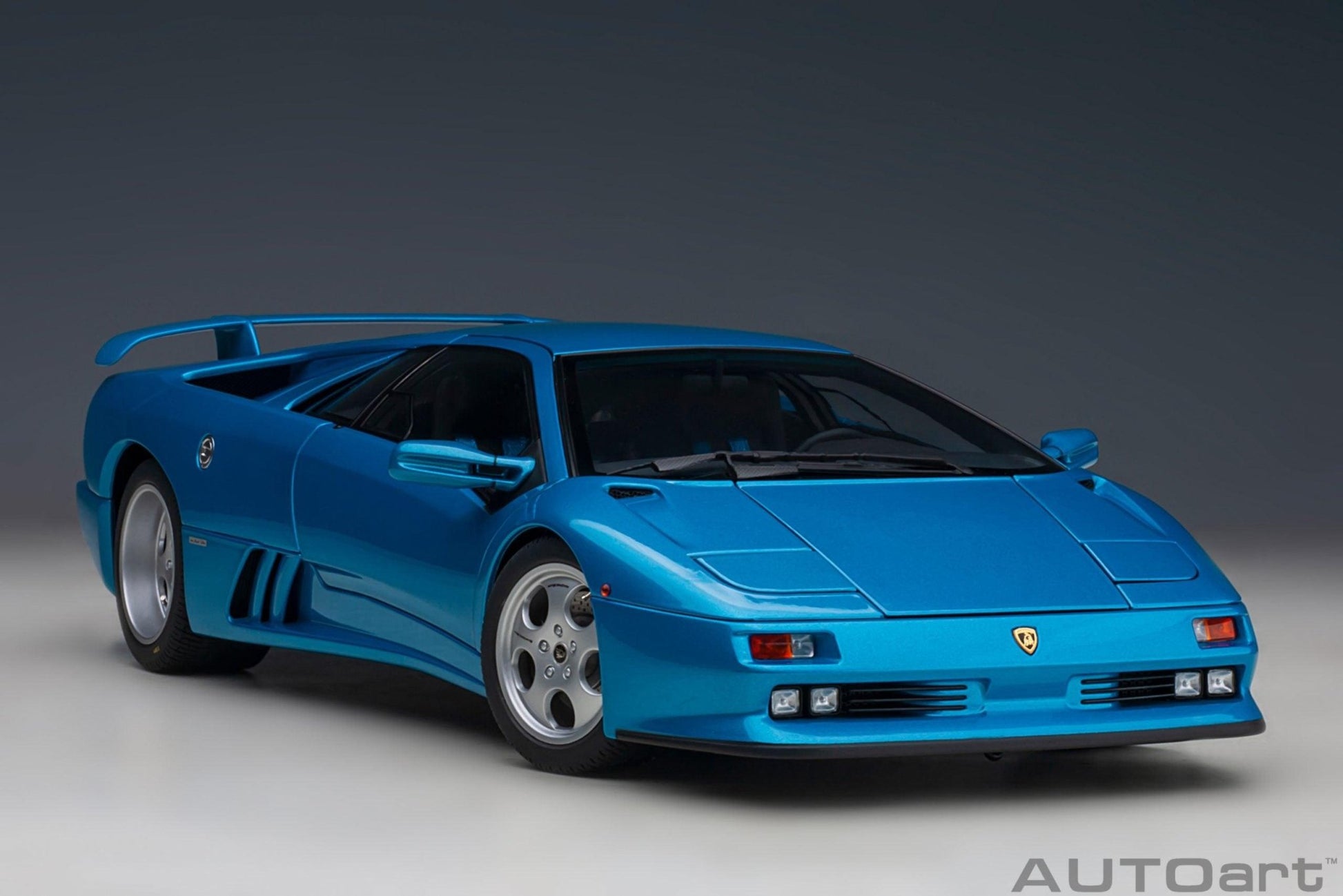 AutoArt Lamborghini Diablo SE 30th Anniversary Edition - Blu Sirena 1:18 Modell - Artexio