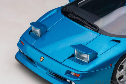 AutoArt Lamborghini Diablo SE 30th Anniversary Edition - Blu Sirena 1:18 Modell - Artexio