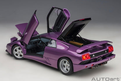 AutoArt Lamborghini Diablo SE 30th Anniversary Edition - Viola SE30 1:18 Modell - Artexio