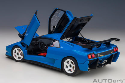 AutoArt Lamborghini Diablo SV - R - Blu Le Mans 1:18 Modell - Artexio