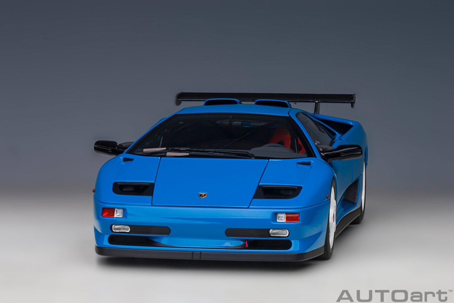 AutoArt Lamborghini Diablo SV - R - Blu Le Mans 1:18 Modell - Artexio