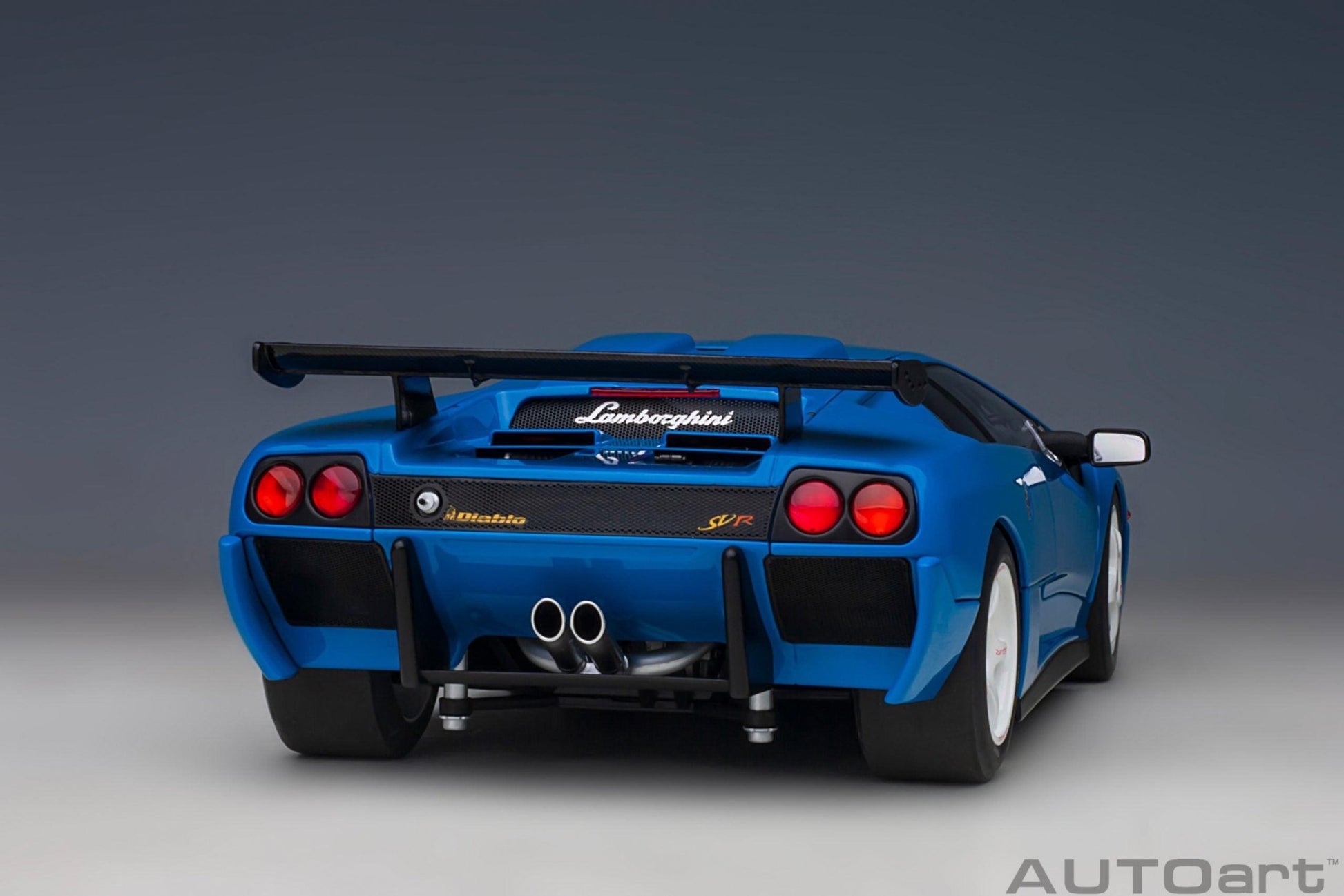 AutoArt Lamborghini Diablo SV - R - Blu Le Mans 1:18 Modell - Artexio