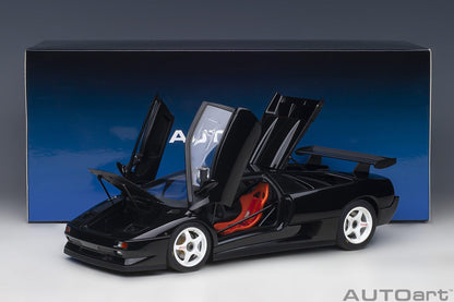 AutoArt Lamborghini Diablo SV - R - Deep Black 1:18 Modell