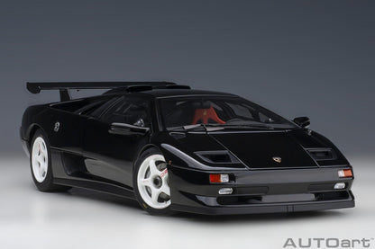 AutoArt Lamborghini Diablo SV - R - Deep Black 1:18 Modell