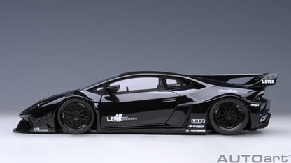 AutoArt Lamborghini Huracan GT Liberty Walk LB Silhouette - Black 1:18 Modell - Artexio