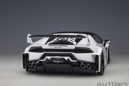 AutoArt Lamborghini Huracan GT Liberty Walk LB Silhouette - White 1:18 Modell - Artexio