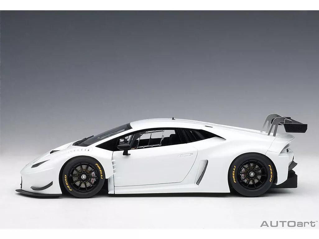 AutoArt Lamborghini Huracan GT3 - Bianco Isis/White 1:18 Modell - Artexio