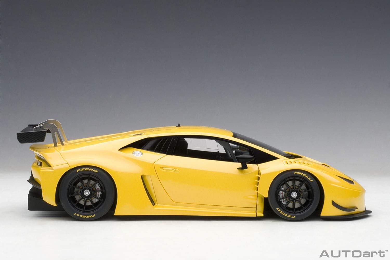 AutoArt Lamborghini Huracan GT3 - Giallo Into/Pearl Effect Yellow 1:18 Modell - Artexio