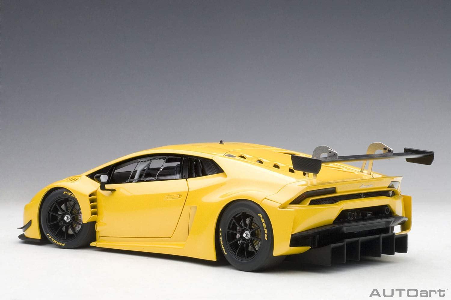 AutoArt Lamborghini Huracan GT3 - Giallo Into/Pearl Effect Yellow 1:18 Modell - Artexio