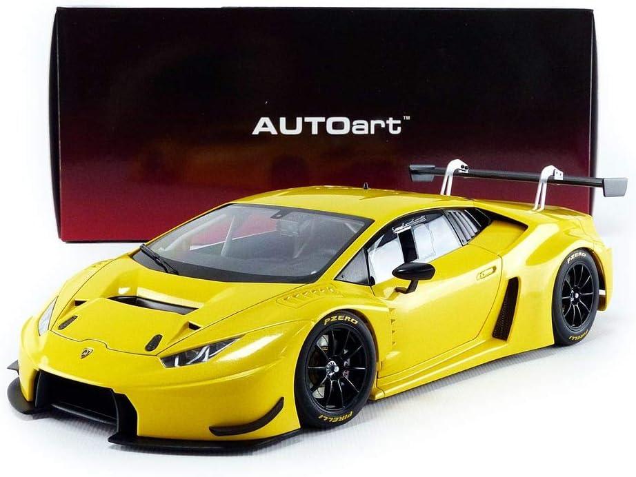 AutoArt Lamborghini Huracan GT3 - Giallo Into/Pearl Effect Yellow 1:18 Modell - Artexio