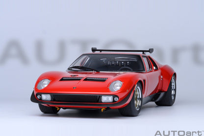 AutoArt Lamborghini Miura JOTA SVR Red 1:18 Modell