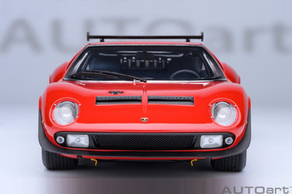 AutoArt Lamborghini Miura JOTA SVR Red 1:18 Modell