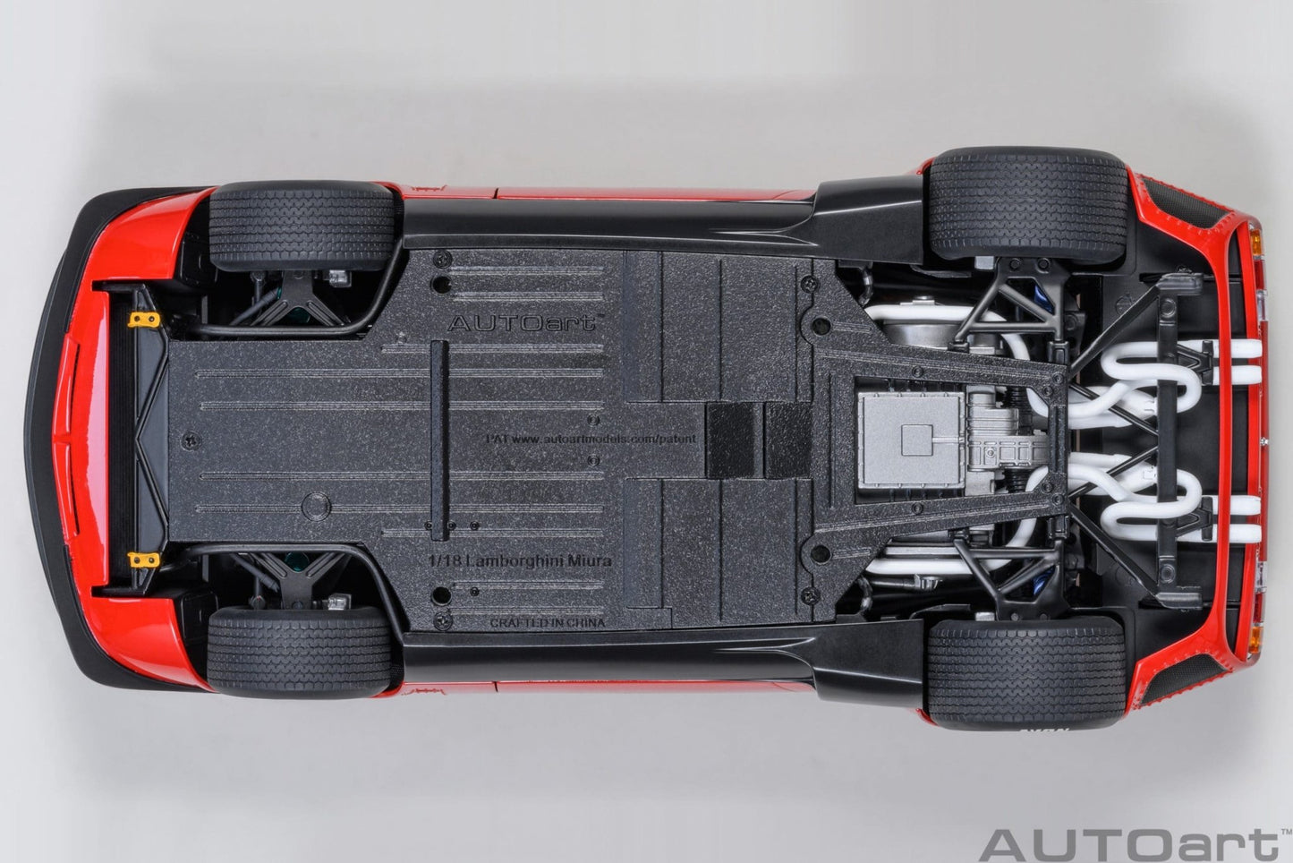 AutoArt Lamborghini Miura JOTA SVR Red 1:18 Modell