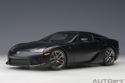 AutoArt Lexus LFA - Matt Black 1:18 Modell - Artexio