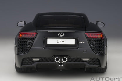 AutoArt Lexus LFA - Matt Black 1:18 Modell - Artexio