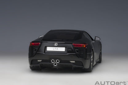 AutoArt Lexus LFA - Matt Black 1:18 Modell - Artexio