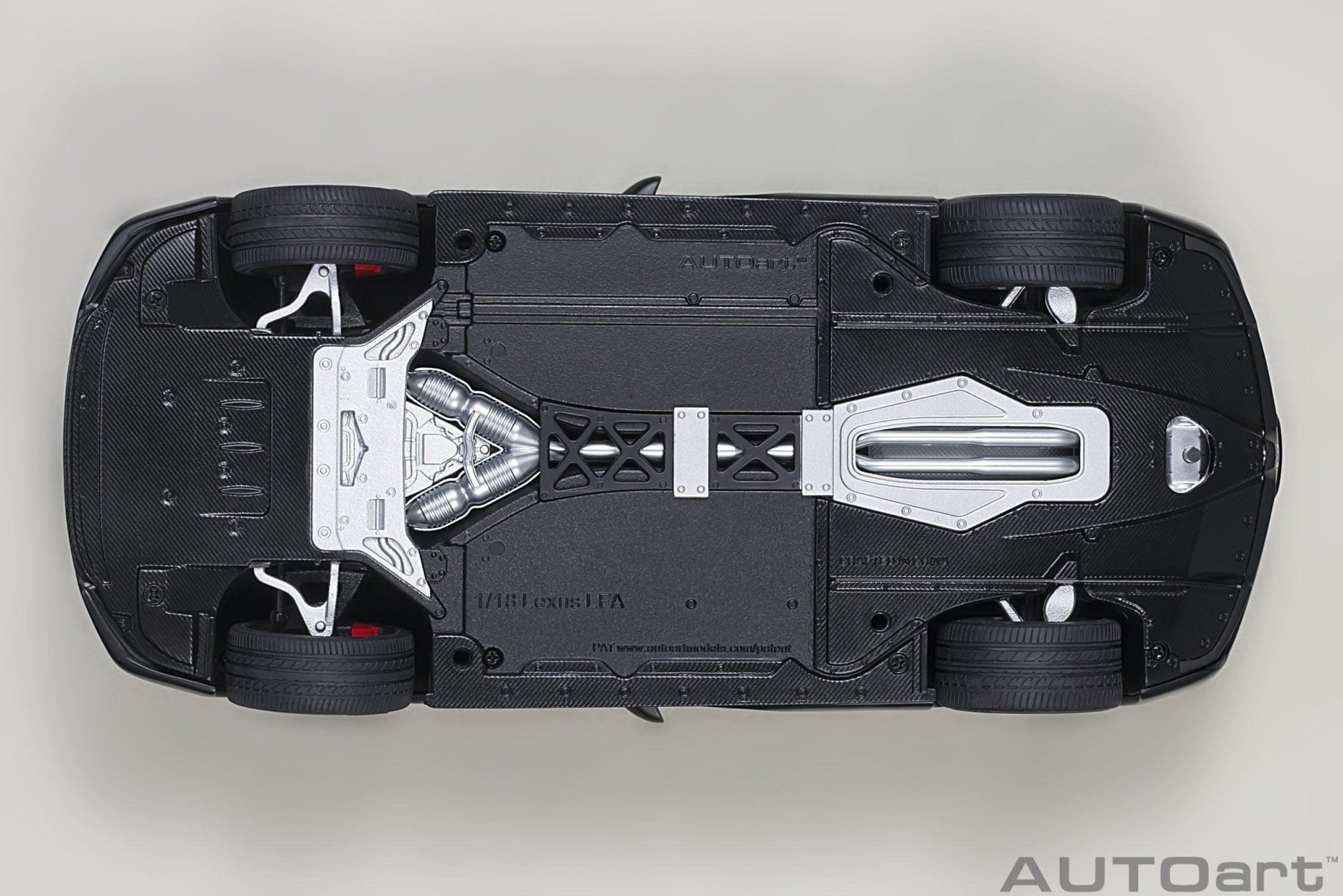 AutoArt Lexus LFA - Matt Black 1:18 Modell - Artexio