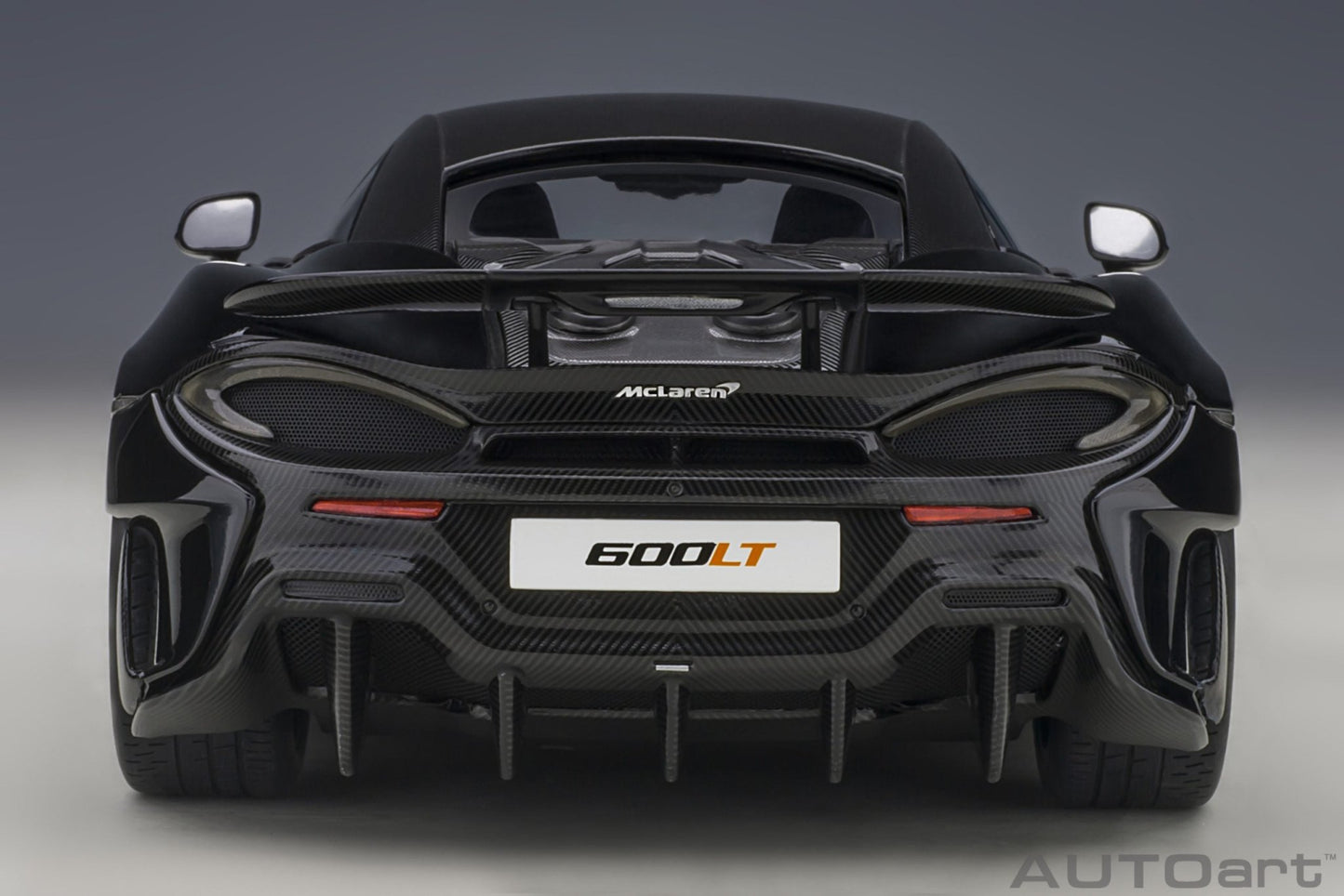 AutoArt McLaren 600LT - Onyx Black 1:18 Modell - Artexio