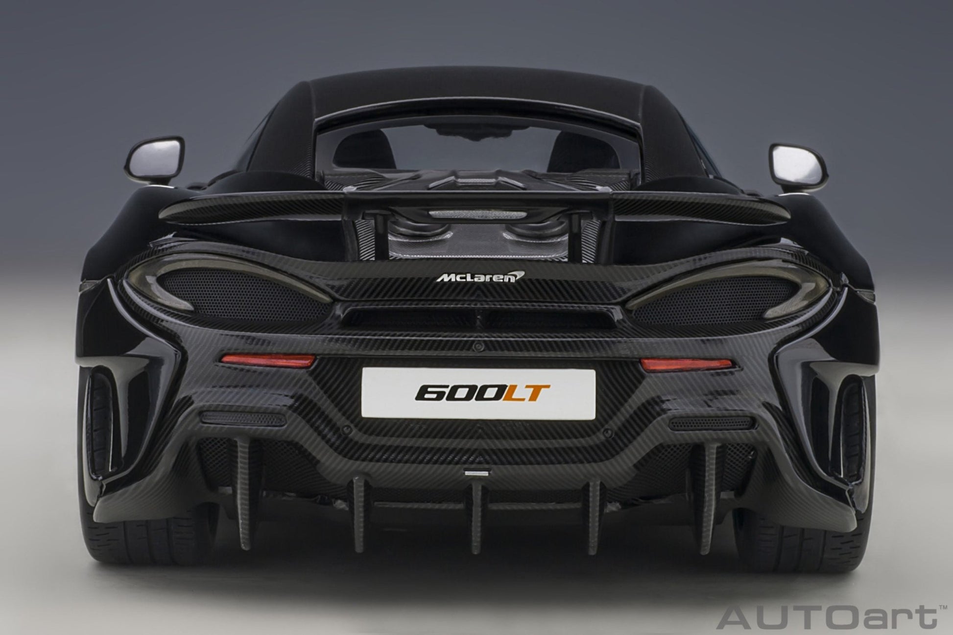 AutoArt McLaren 600LT - Onyx Black 1:18 Modell - Artexio