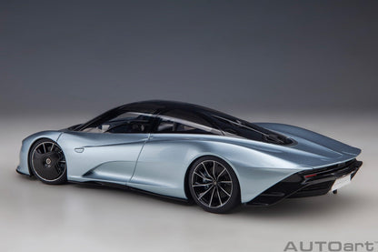 AutoArt McLaren Speedtail - Frozen Blue 1:18 Modell - Artexio