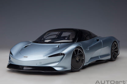 AutoArt McLaren Speedtail - Frozen Blue 1:18 Modell - Artexio