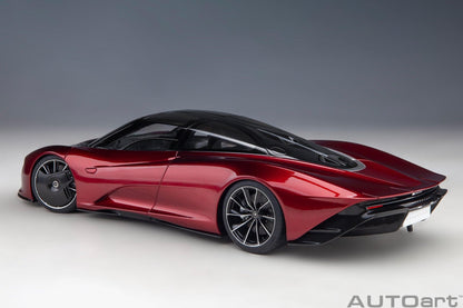 AutoArt McLaren Speedtail - Volcano Red 1:18 Modell - Artexio