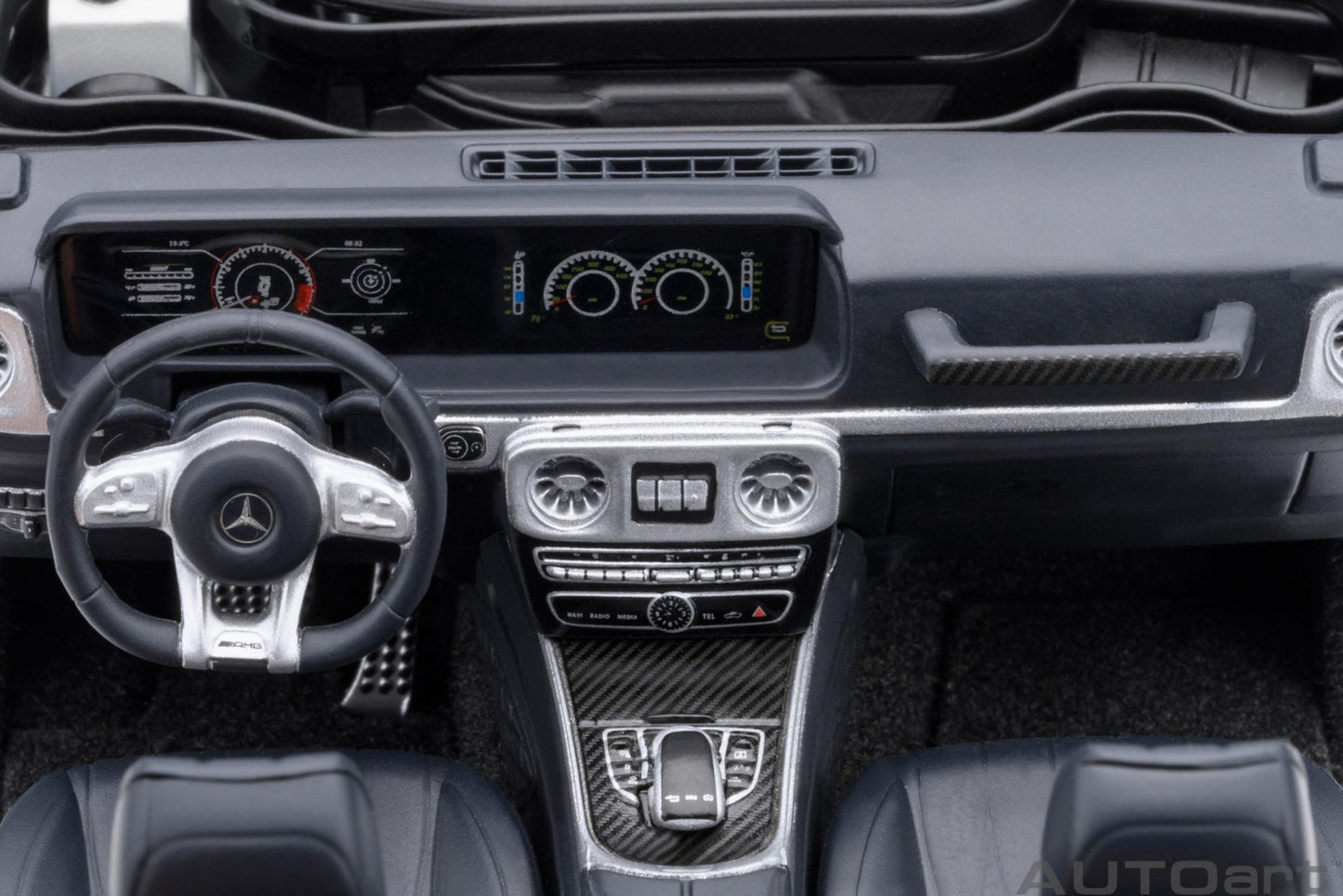 AutoArt Mercedes - AMG G63 2019 (Designo Cardinal Red Metallic) 1:18 Modell