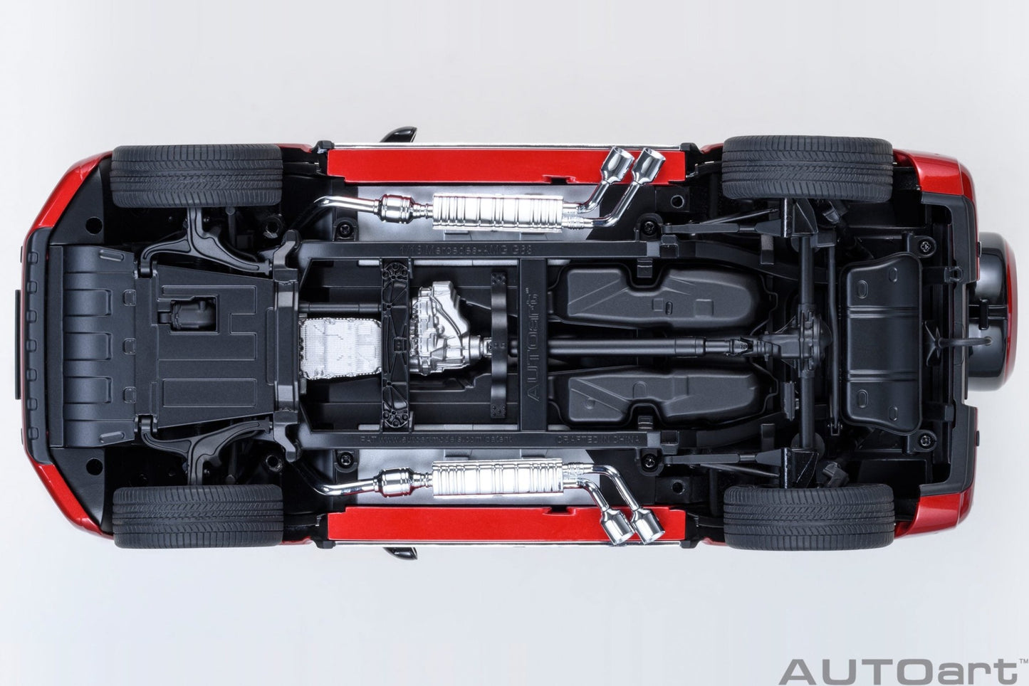 AutoArt Mercedes - AMG G63 2019 (Designo Cardinal Red Metallic) 1:18 Modell