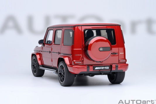 AutoArt Mercedes - AMG G63 2019 (Designo Cardinal Red Metallic) 1:18 Modell