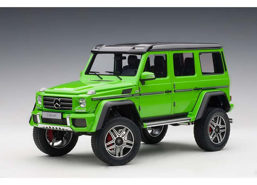 AutoArt Mercedes - Benz G500 4×4² - Alien Green 1:18 Modell - Artexio